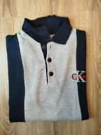 Pull bande bleu et blanc Calvin Klein S, Vêtements | Hommes, Pulls & Vestes, Enlèvement ou Envoi, Bleu