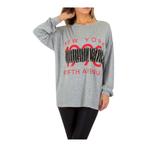 Longsleeve New York 1990 Fifth Avenue grijs S, Kleding | Dames, Verzenden, Nieuw, Maat 36 (S), Grijs