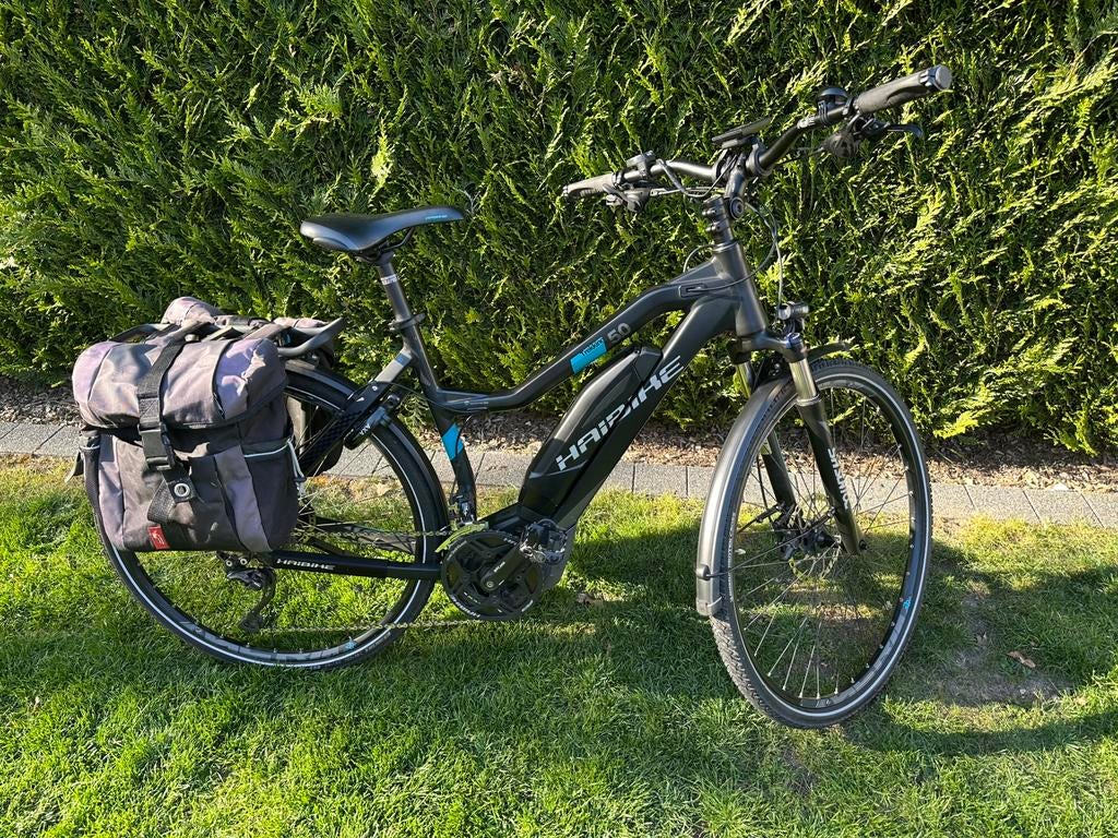Haibike Sduro Trekking 5.0 dames maat 28, Gebruikt, 51 tot 55 cm, 50 km per accu of meer, Ophalen