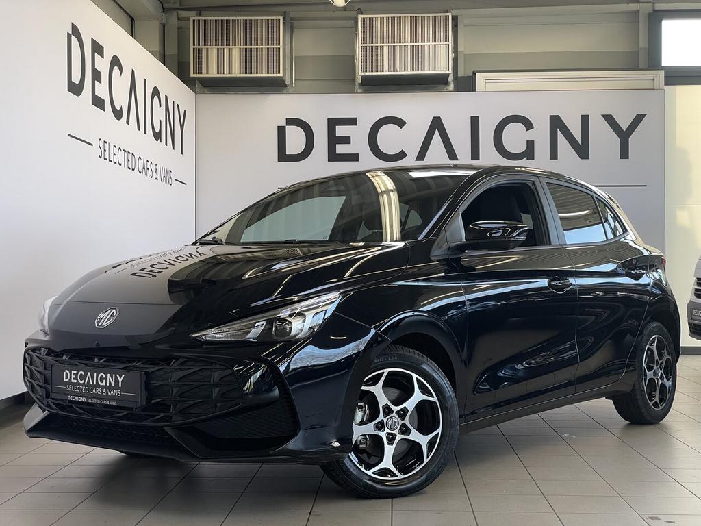 MG MG3 1.5 Hybrid+ Luxury *360 camera*App Connect, Auto's, MG, 4 cilinders, Zwart, Bedrijf, 5 zetels