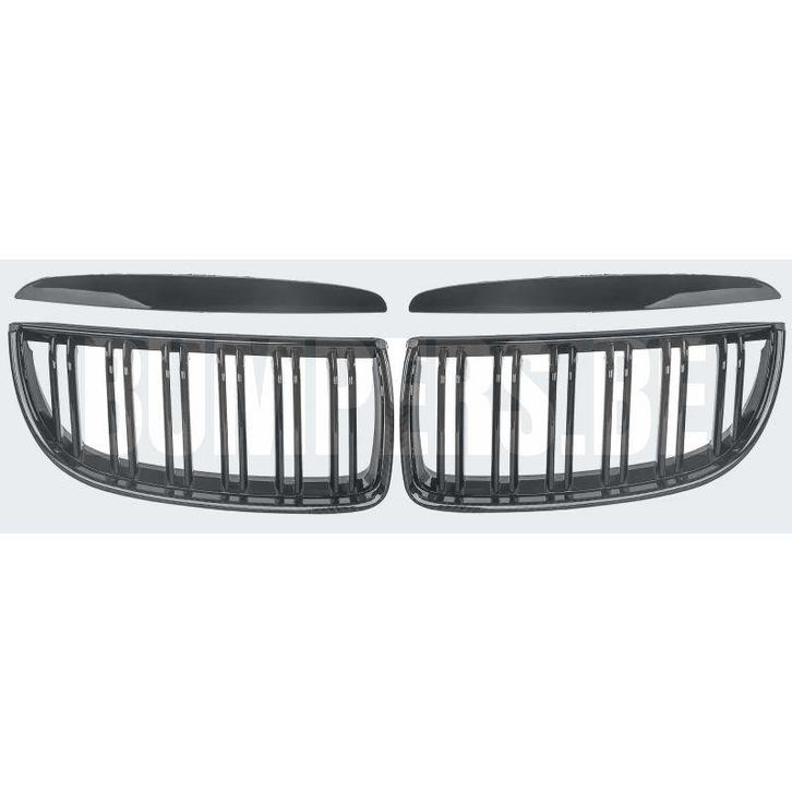 Grill Niergrill carbon look dubbele spijl BMW 3 Serie E90 E9, Auto-onderdelen, Overige Auto-onderdelen, Gebruikt, 6 maanden garantie