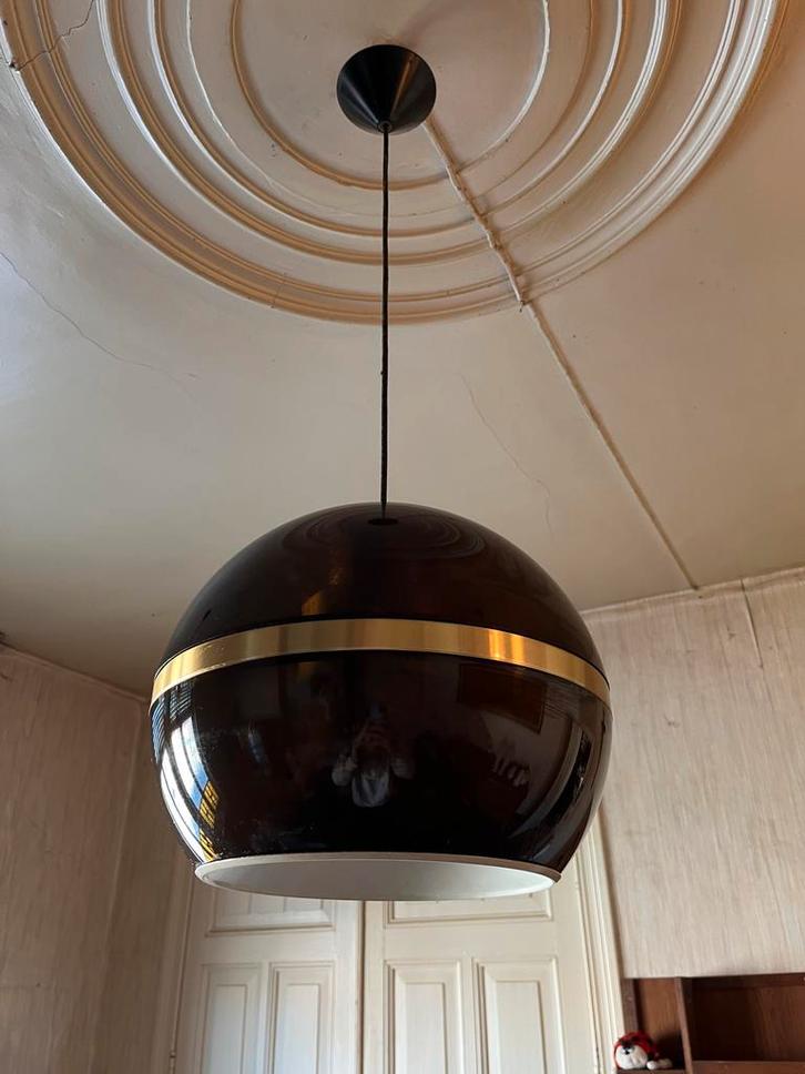 Vintage hanglamp – jaren 60/70 stijl, Huis en Inrichting, Lampen | Hanglampen, Zo goed als nieuw, Ophalen