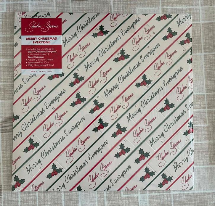 Shakin' Stevens - Merry Christmas Everyone (MV), Cd's en Dvd's, Vinyl | Pop, Zo goed als nieuw, 2000 tot heden, 12 inch, Ophalen of Verzenden
