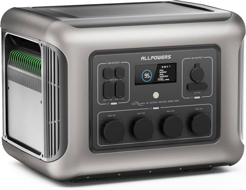 Batterie nomade - Allpowers R2500 v2 neuf, Caravanes & Camping, Enlèvement, Comme neuf