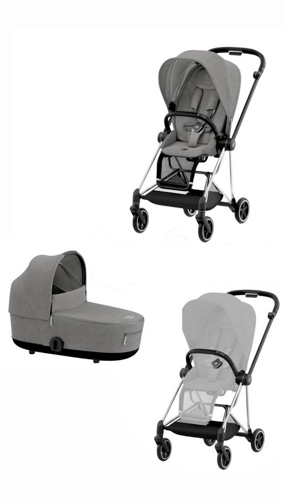 Poussette Cybex Platinium Mios, Enfants & Bébés, Autres marques, Avec nacelle, Comme neuf, Enlèvement