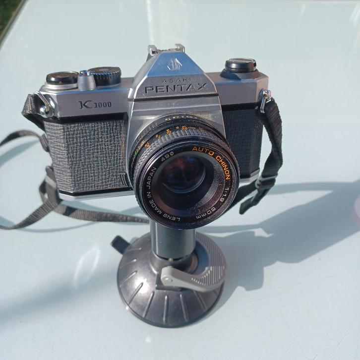 Vintage Asahi Pentax K1000 35mm reflex camera, Audio, Tv en Foto, Fotocamera's Analoog, Gebruikt, Spiegelreflex, Pentax, Ophalen of Verzenden