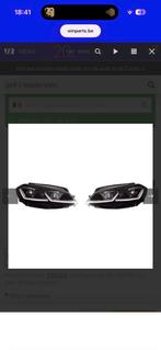 Volkswagen golf 7 koplampen, Enlèvement, Volkswagen