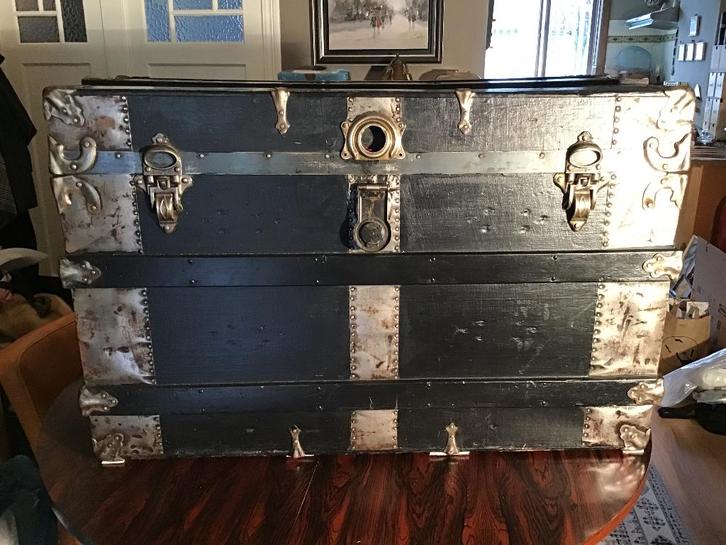 Opbergkoffer, Huis en Inrichting, Woonaccessoires | Kisten, Gebruikt, 50 tot 75 cm, 50 tot 75 cm, 50 tot 100 cm, Ophalen