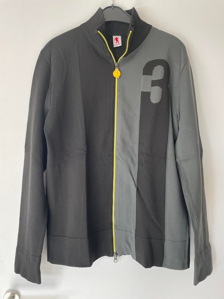 Nieuwe heren trui+tshirt lange mouwen, Large, Bikkembergs, Kleding | Heren, Ophalen of Verzenden, Nieuw, Maat 52/54 (L), Zwart