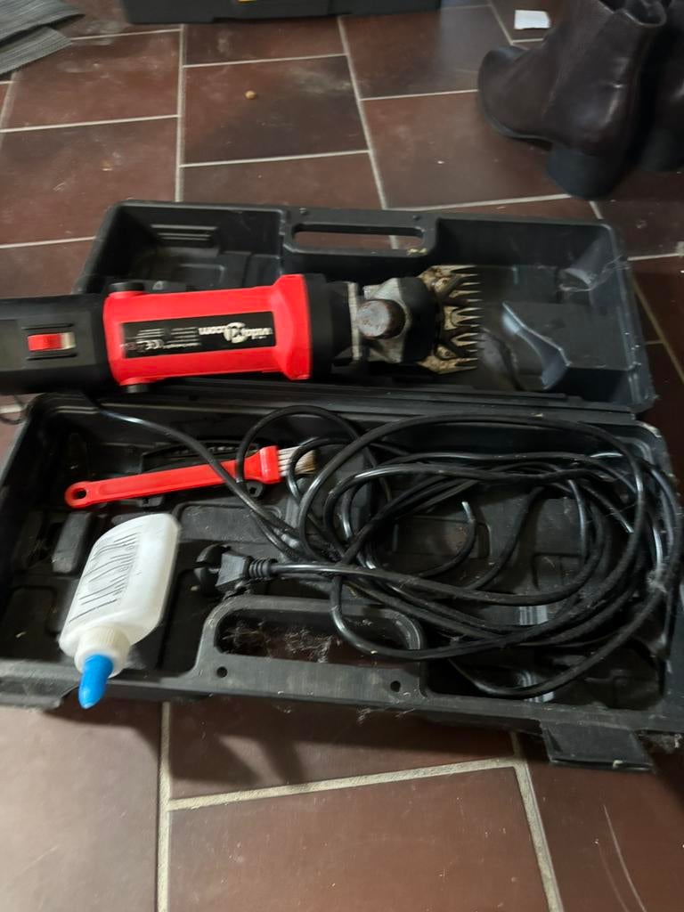 Complete schapen scheerschaar en oormerktang, Dieren en Toebehoren, Schapen, Geiten en Varkens