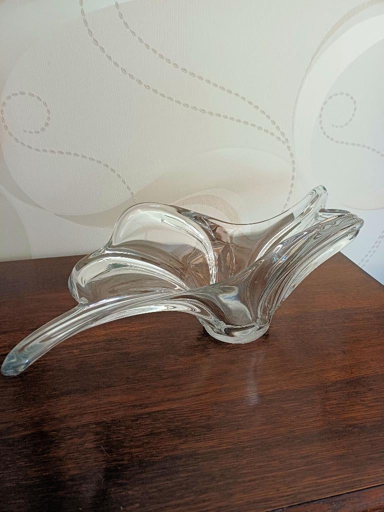 vasque coupe en cristal vannes, Antiquités & Art, Enlèvement