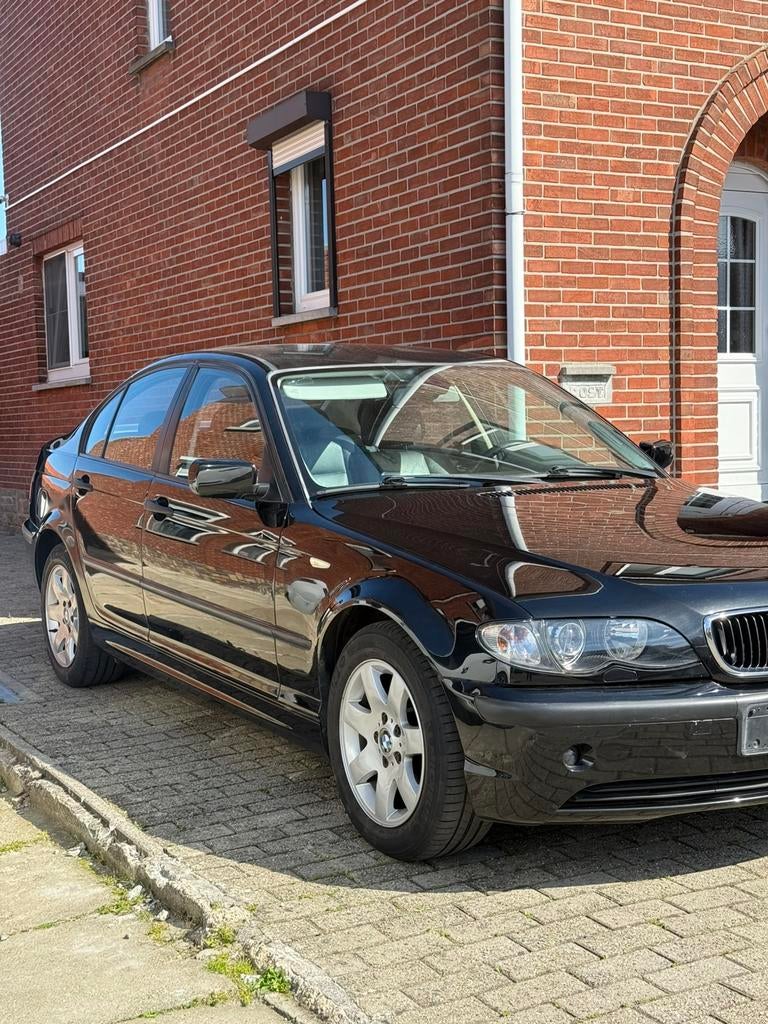 Bmw e46 2003., Autos, BMW, Cuir, Achat, Noir, Berline