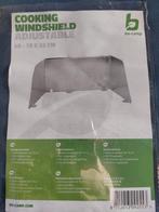 Bo-Camp Windscherm voor kookvuur - verstelbaar 40-70cm, Caravans en Kamperen, Ophalen of Verzenden