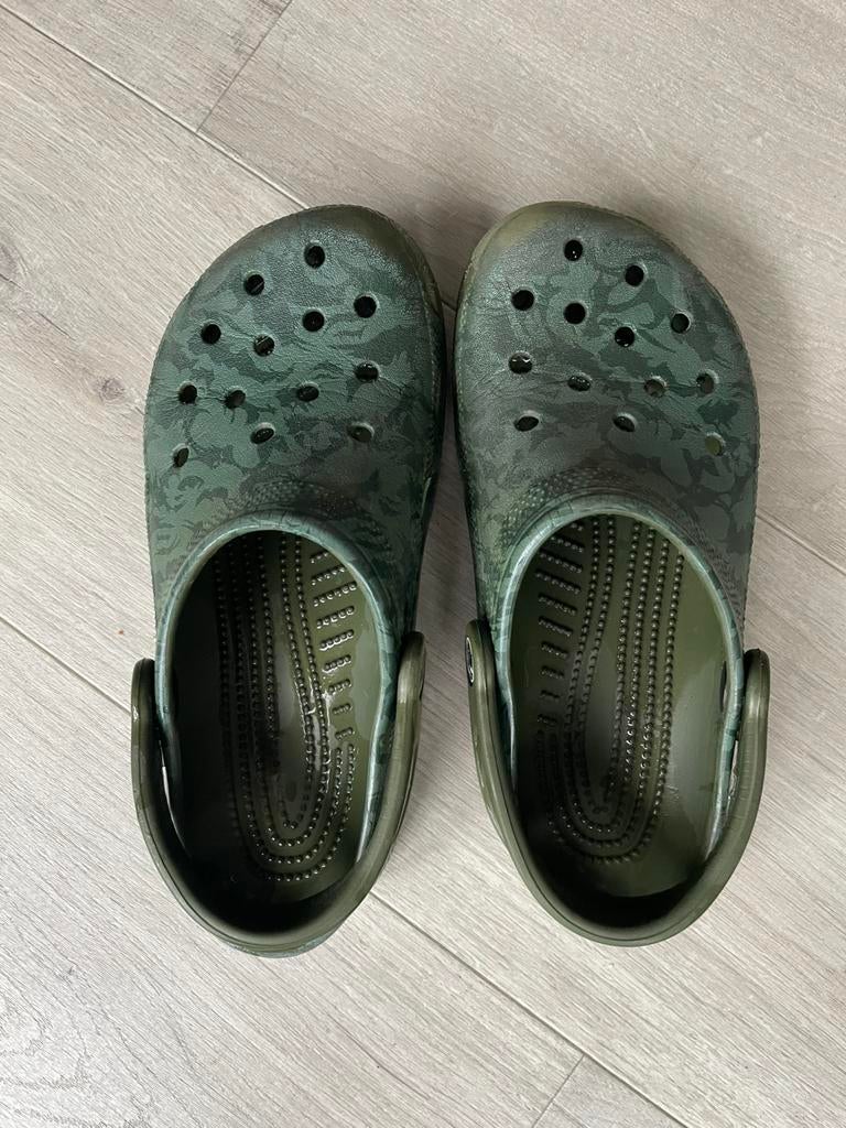 Crocs groen maat 4-6, Ophalen, Gebruikt, Overige typen