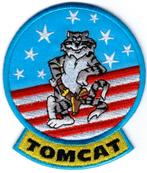 Tomcat Top Gun stoffen opstrijk patch embleem #1, Verzamelen, Verzenden, Nieuw