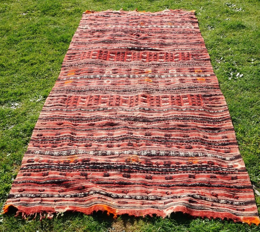 Rare Ancien Tapis Kilim pour Corridor, Enlèvement ou Envoi