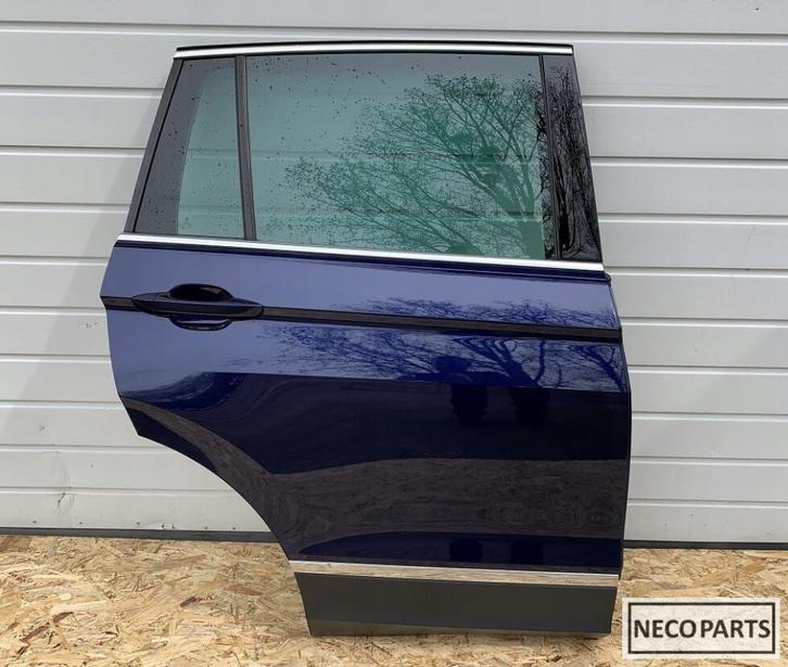 VW TIGUAN 5NA PORTIER DEUR KLEUR LC5B ALLES LEVERBAAR !!, Auto-onderdelen, Carrosserie, Achterklep, Volkswagen, Achter, Gebruikt