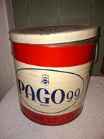 oude grote blikken margarine doos, jaren 1950, Enlèvement ou Envoi