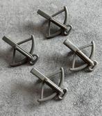 Arbalète Lego gris foncé (4x), Envoi, Utilisé, Briques en vrac, Lego