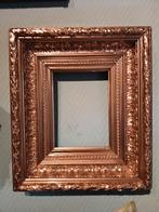 19e eeuws frame van hout en verguld stucwerk., Antiek en Kunst, Ophalen