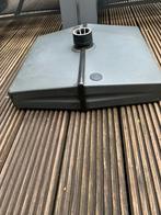 Gratis parasolvoet, Ophalen, Gebruikt