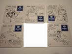 5 sous-verres à bière Maes Pils Urbanus Koko Flanel, Collections, Marques de bière, Enlèvement ou Envoi