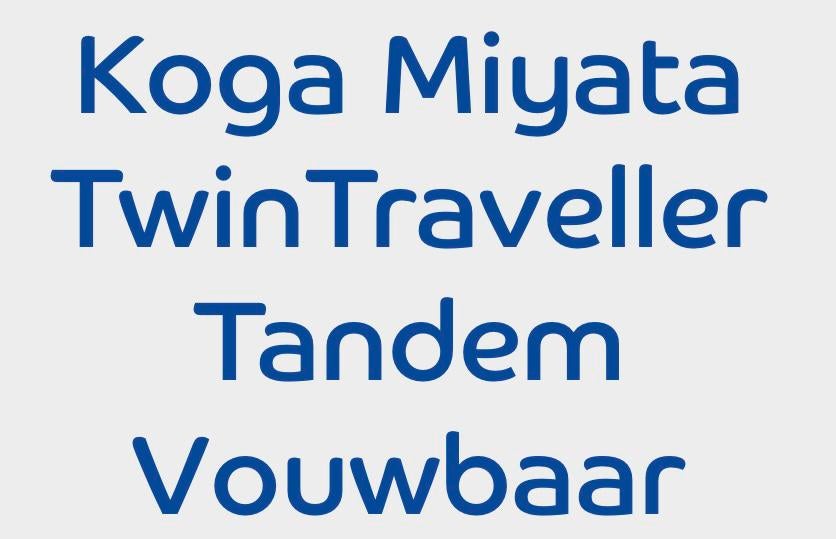Tandem ( vouwbaar ), Tickets & Billets, Expositions