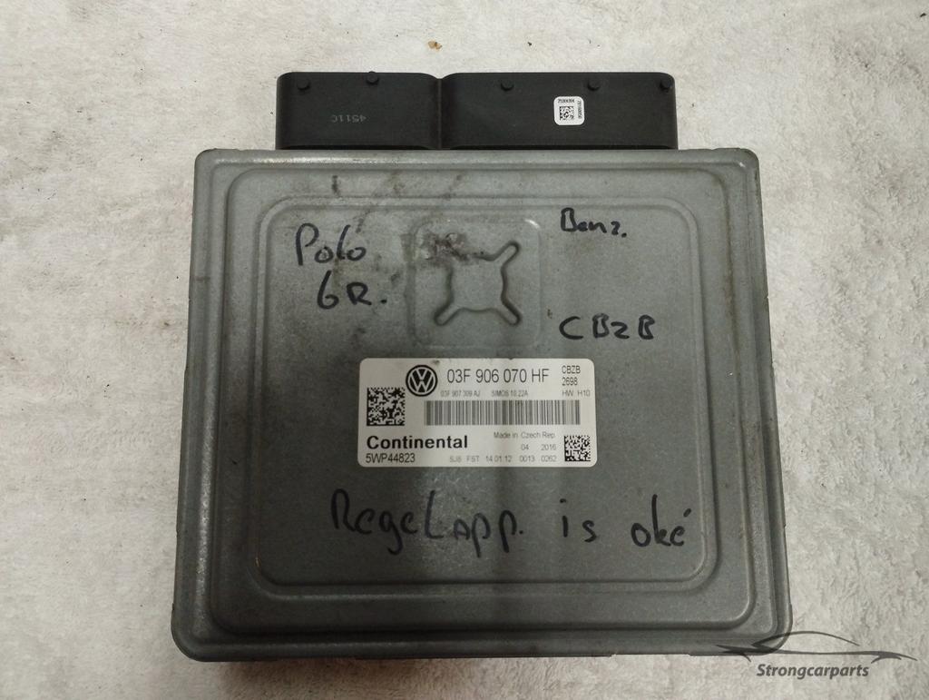 ECU motormanagement VW polo 6R  03F906070HF 1.2 tsi CBZB 105, Volkswagen, -, Utilisé, -