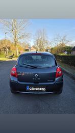 Renault Clio III 1.2 benzine LEZ 2030 met keuring, Argent ou Gris, Boîte manuelle, Noir, 5 portes
