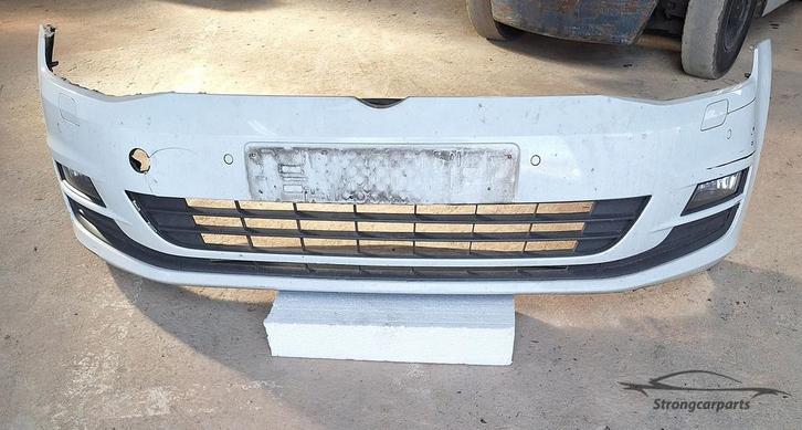 Voorbumper VW Golf 7 VII 5G0807217BT met 6xpdc mistlampen, Auto-onderdelen, Carrosserie, Bumper, Volkswagen, Voor, Gebruikt, Ophalen of Verzenden