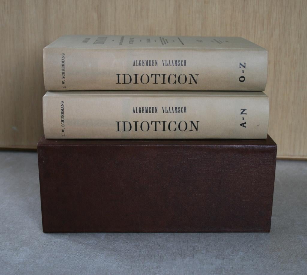Algemeen Vlaamsch Idioticon - 2 delen - €30, Enlèvement ou Envoi, L.W.Schuermans