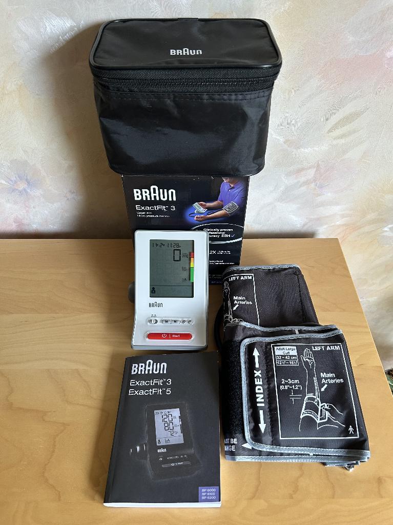 Tensiomètre Braun ExactFit 3, Enlèvement, Comme neuf
