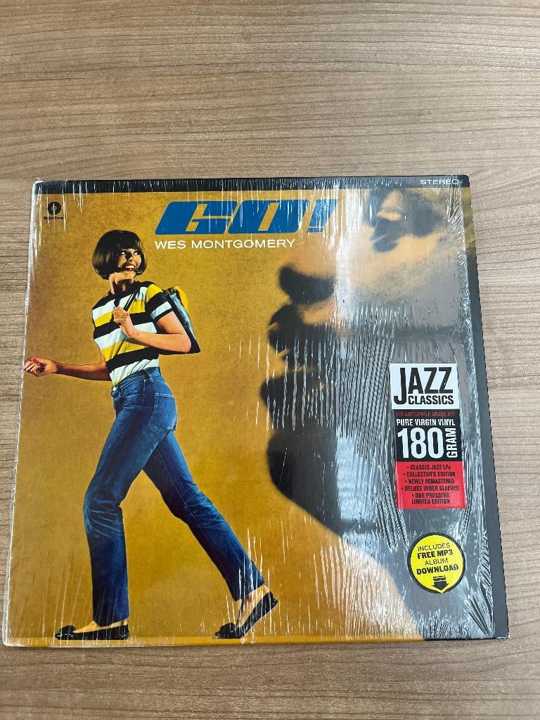 WES MONTGOMERY - GO !, Cd's en Dvd's, 1960 tot 1980, Gebruikt, Ophalen of Verzenden, Beschermende buitenhoes