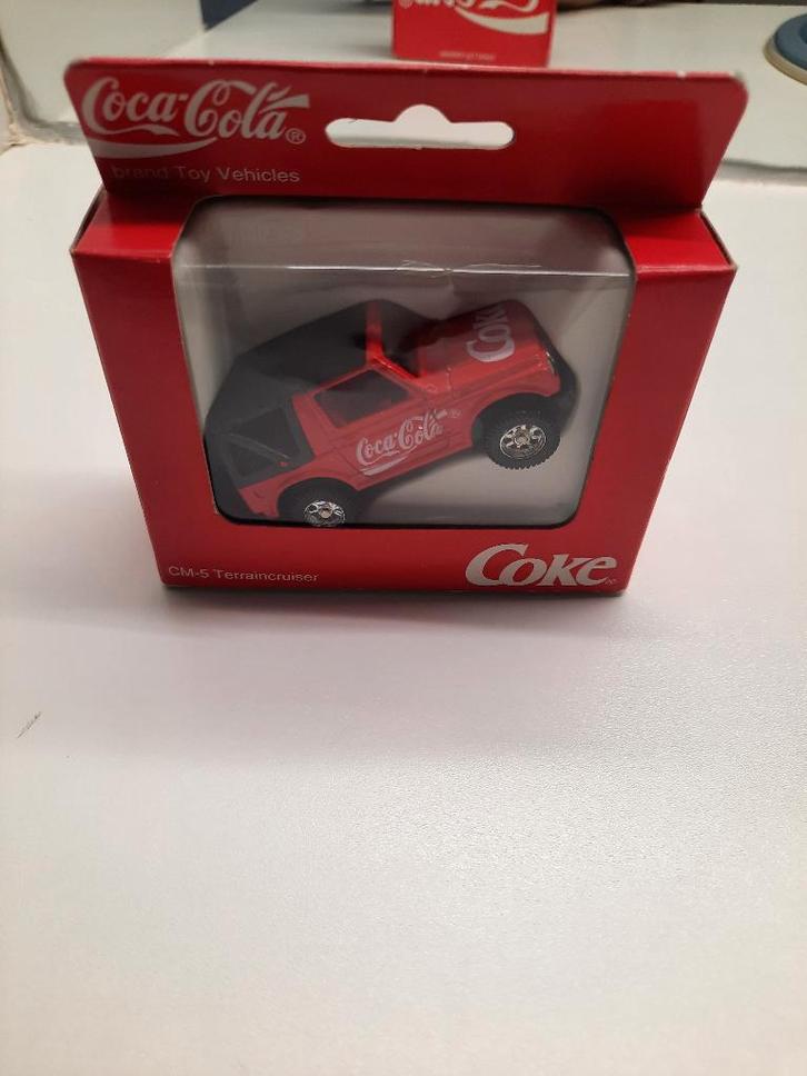 Croiseur de terrain Coca-Cola CM-5 Suzuki Samouraï, Hobby & Loisirs créatifs, Voitures miniatures | Échelles Autre, Neuf, Voiture