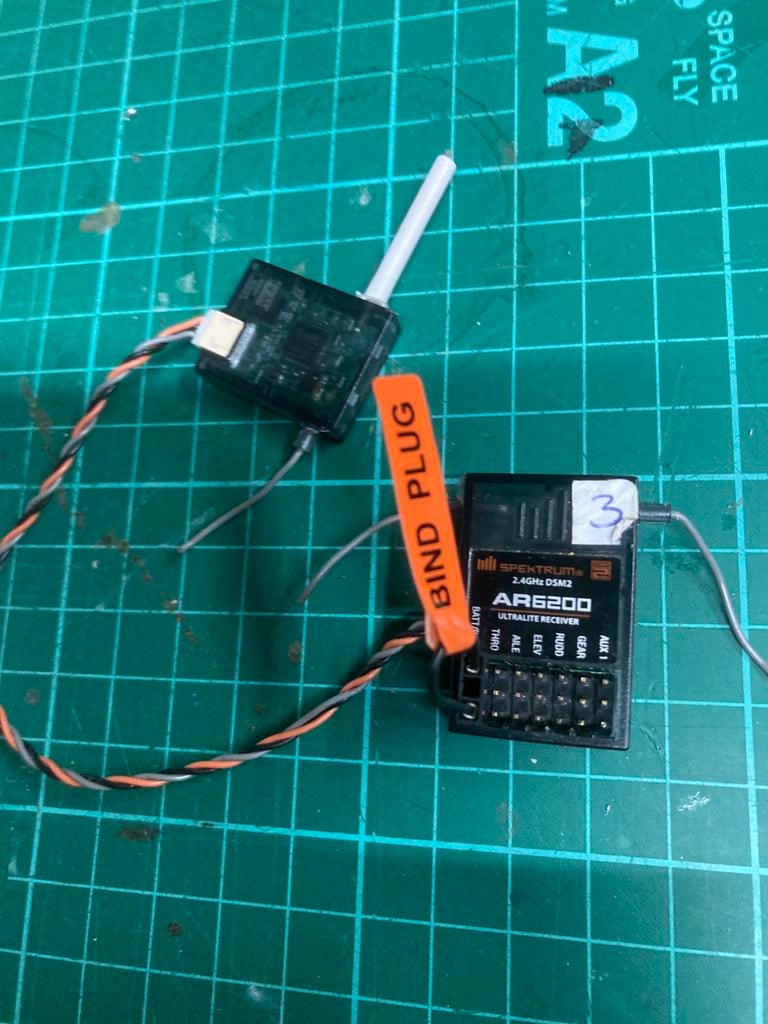 Spektrum AR6200 DSM2, Enlèvement ou Envoi, Utilisé