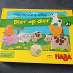 Leuk haba spel: dier op dier. Zo goed als nieuw., Ophalen
