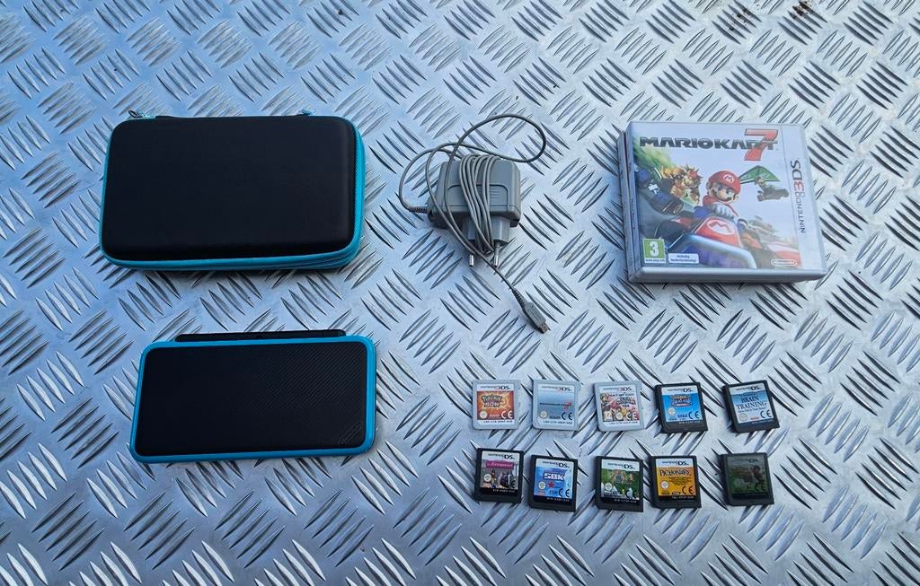 New Nintendo 2DS XL met Spelletjes, Ophalen of Verzenden