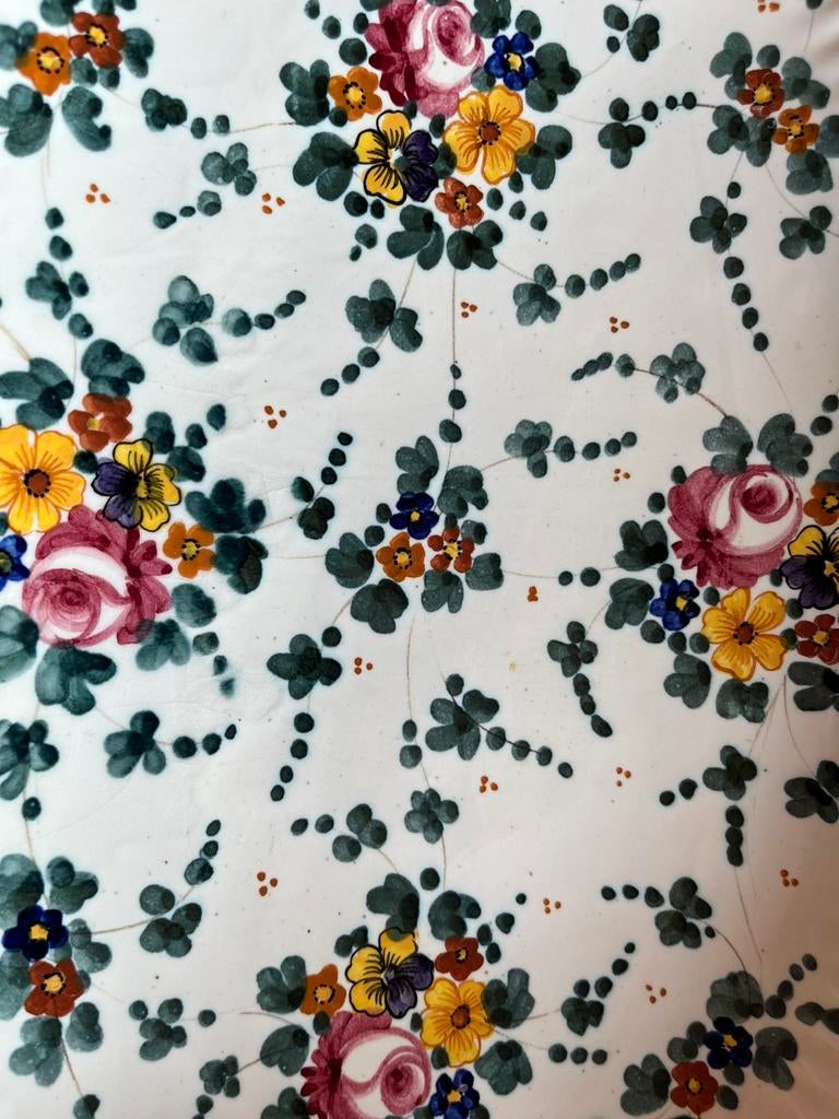 Deruta ovale schaal met 6 schaaltjes, Antiek en Kunst, Ophalen