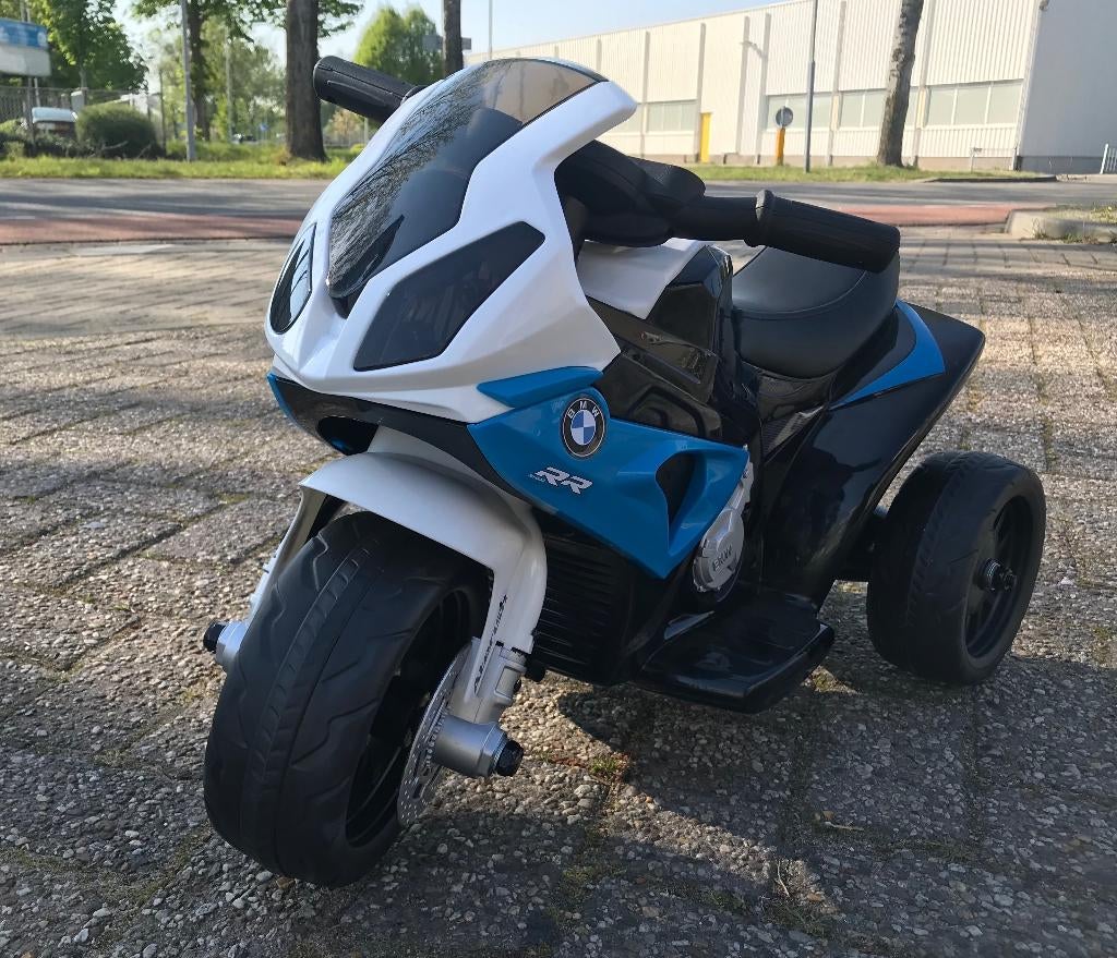 Elektrische kinder BMW S1000RR 6V Kinder motor blauw, Enlèvement ou Envoi, Neuf, Autres types