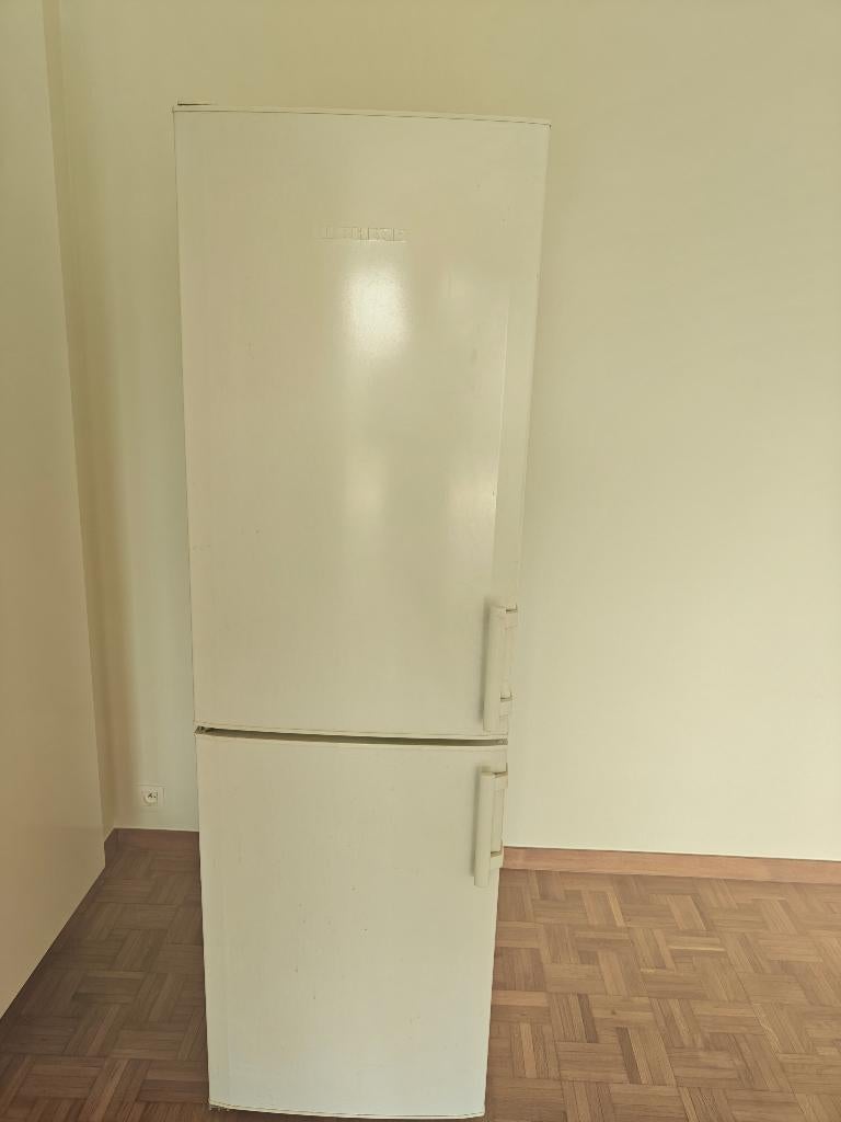 Koelkast+vriezer Liebherr, Elektronische apparatuur, Koelkasten en IJskasten, Ophalen, 200 liter of meer, 60 cm of meer, Met aparte vriezer