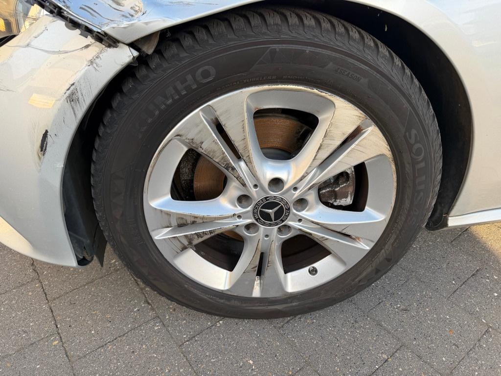 Voiture accidentée Mercedes C Coupe 220 cdi, Autos, Mercedes-Benz, Cuir, Argent ou Gris, Achat, Euro 6