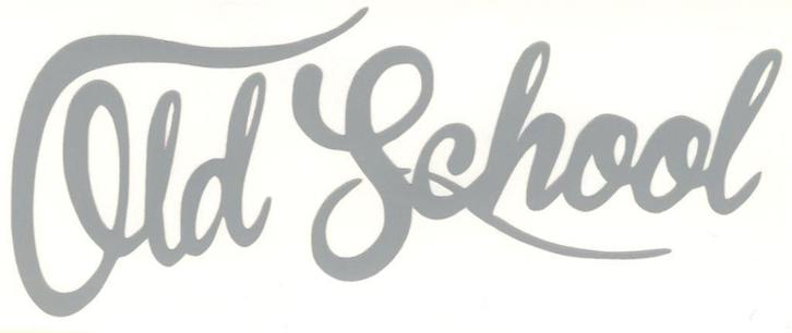 Old School sticker #3, Motoren, Accessoires | Stickers, Verzenden