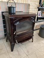 Hout + kolenkachel, Huis en Inrichting, Kachels, Ophalen, Gebruikt, Houtkachel, Vrijstaand