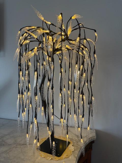 Lampe de table d'ambiance avec 150 lampes LED, Maison & Meubles, Lampes | Lampes de table, Comme neuf, 75 cm ou plus, Synthétique