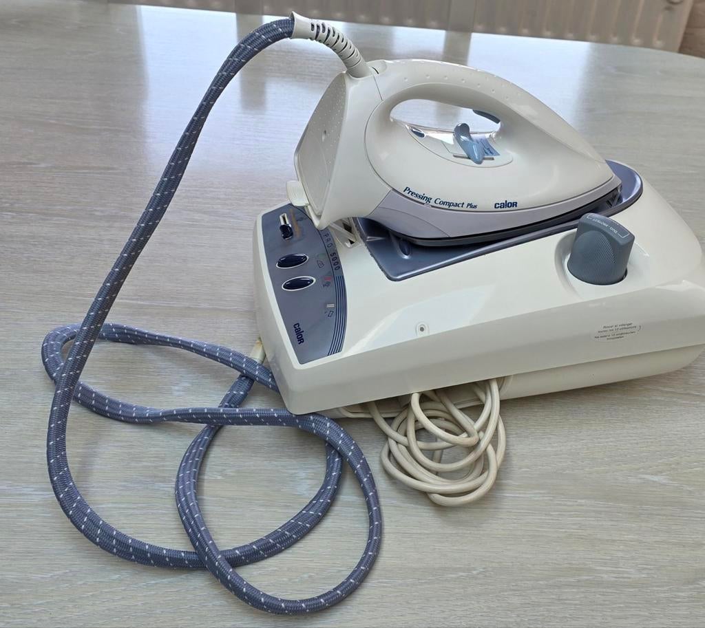 Stoomstrijkijzer Calor, Ophalen