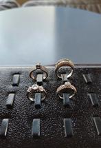 Lot 4 bagues en Argent, Enlèvement ou Envoi, Argent, Argent