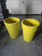 Bloempot Linea limoengroen - 5 stuks, Huis en Inrichting, Ophalen, Zo goed als nieuw