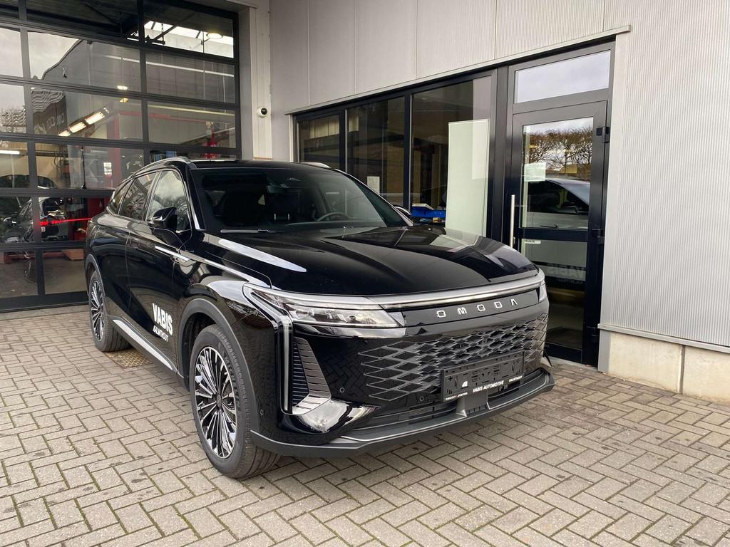Omoda 9 PHEV Premium Full Option! -€4000 salonconditie, Auto's, Jeep, Bedrijf, Te koop, Overige modellen, 360° camera, 4x4, ABS