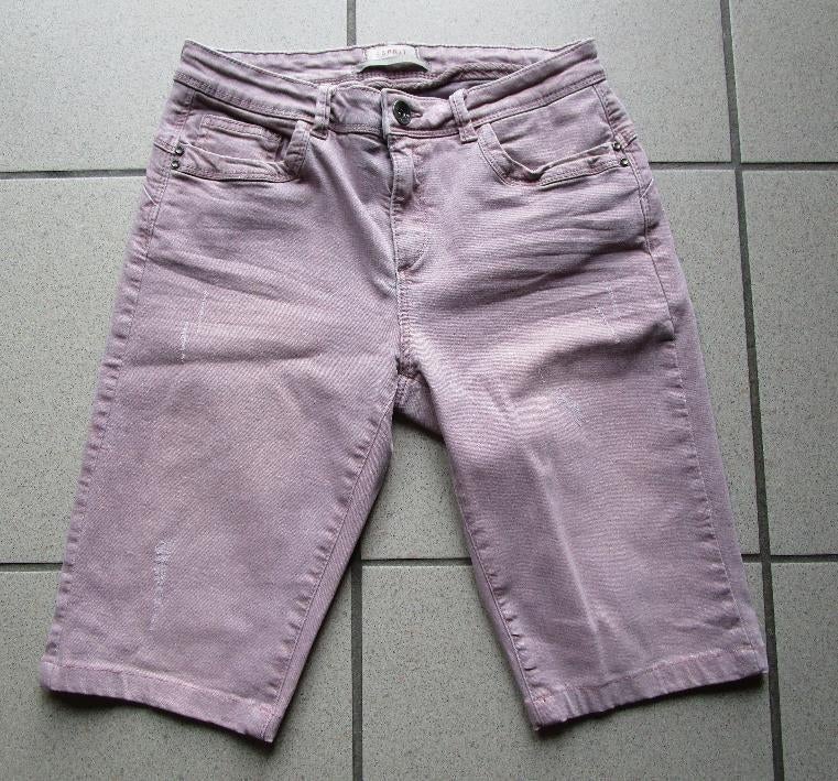 Short en jean Esprit taille 38 - NETTOYAGE GARDE-ROBE, Vêtements | Femmes, Taille 38/40 (M), Enlèvement ou Envoi, Rose, Comme neuf