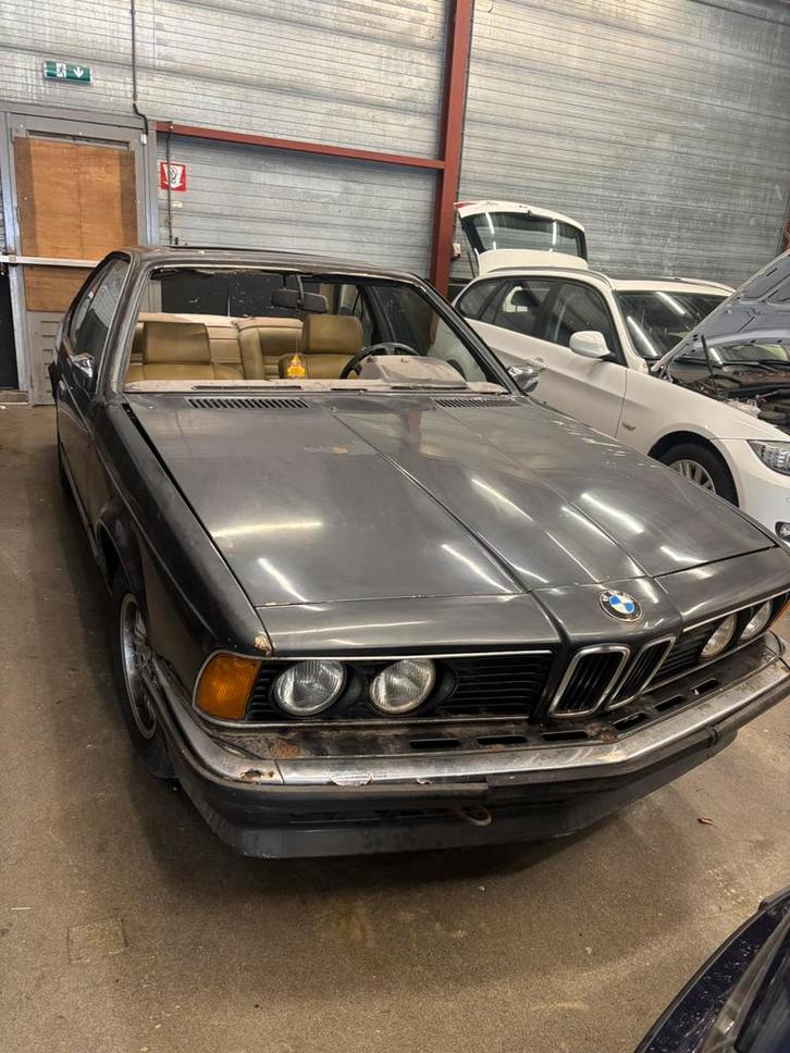BMW 630Cs met 3,5 liter motor 1978, Auto's, BMW, Particulier, 6 Reeks, Elektrische ramen, Open dak, 2 deurs, Automaat, Zilver of Grijs